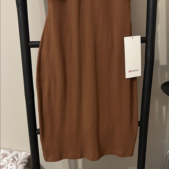 Lululemon Ribbed Cotton Modal Cut-Out Dress - Picture 3 of 6